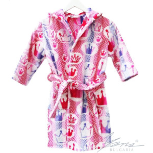 Детски халат за баня - Принцеса